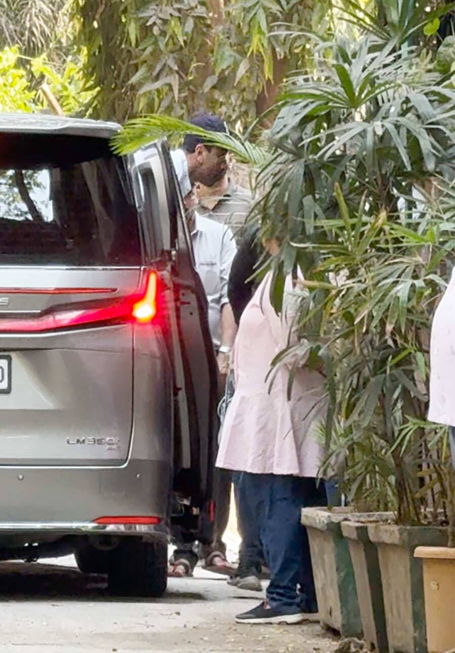 Ranbir Kapoor At Ayan Mukerji House