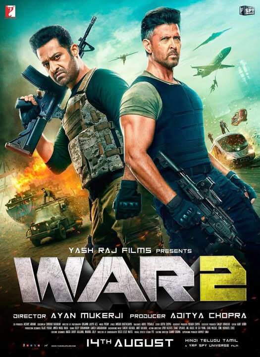Jr NTR and Hrithik Roshan Upcoming Movie War 2