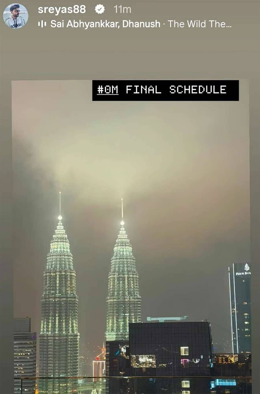 Dhanush's Om enters final shooting schedule in Malaysia