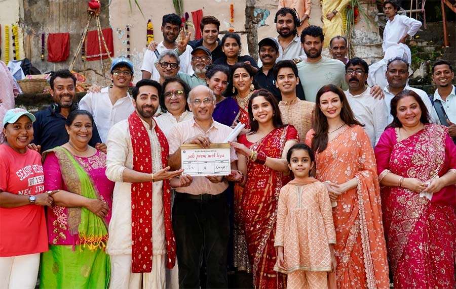Ayushmann Khurrana and Sharvari are starring together in Sooraj Barjatya's upcoming family entertainer, Yeh Prem Mol Liya. Th